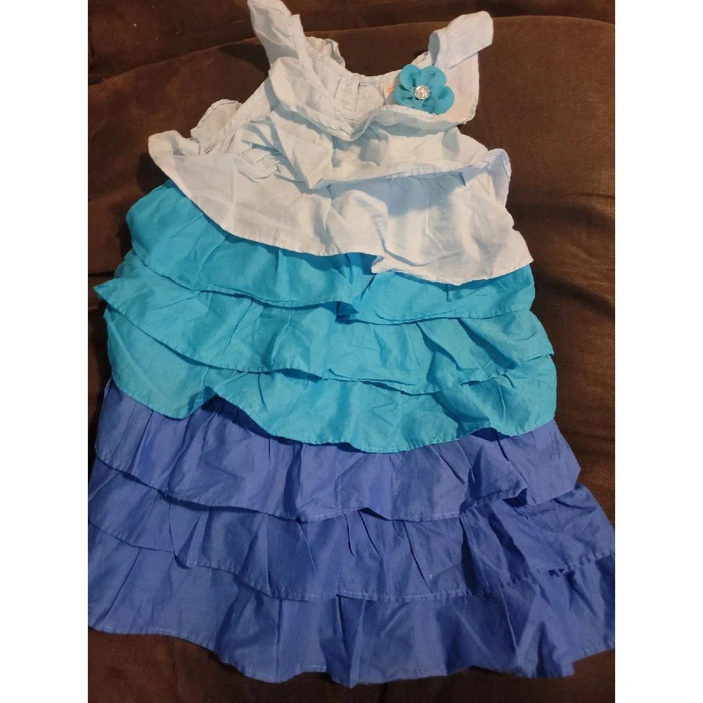 Gymboree sea splash tiered dress size 2t